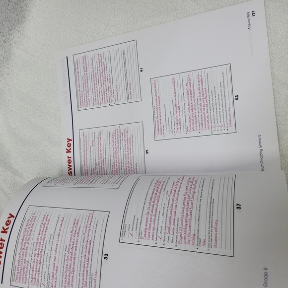 3/$10 Spectrum Reading Grade 8, Textbook - Picture 13 of 13